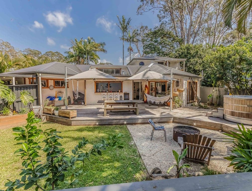 Furnished 4 Bedroom House in Brunswick Heads